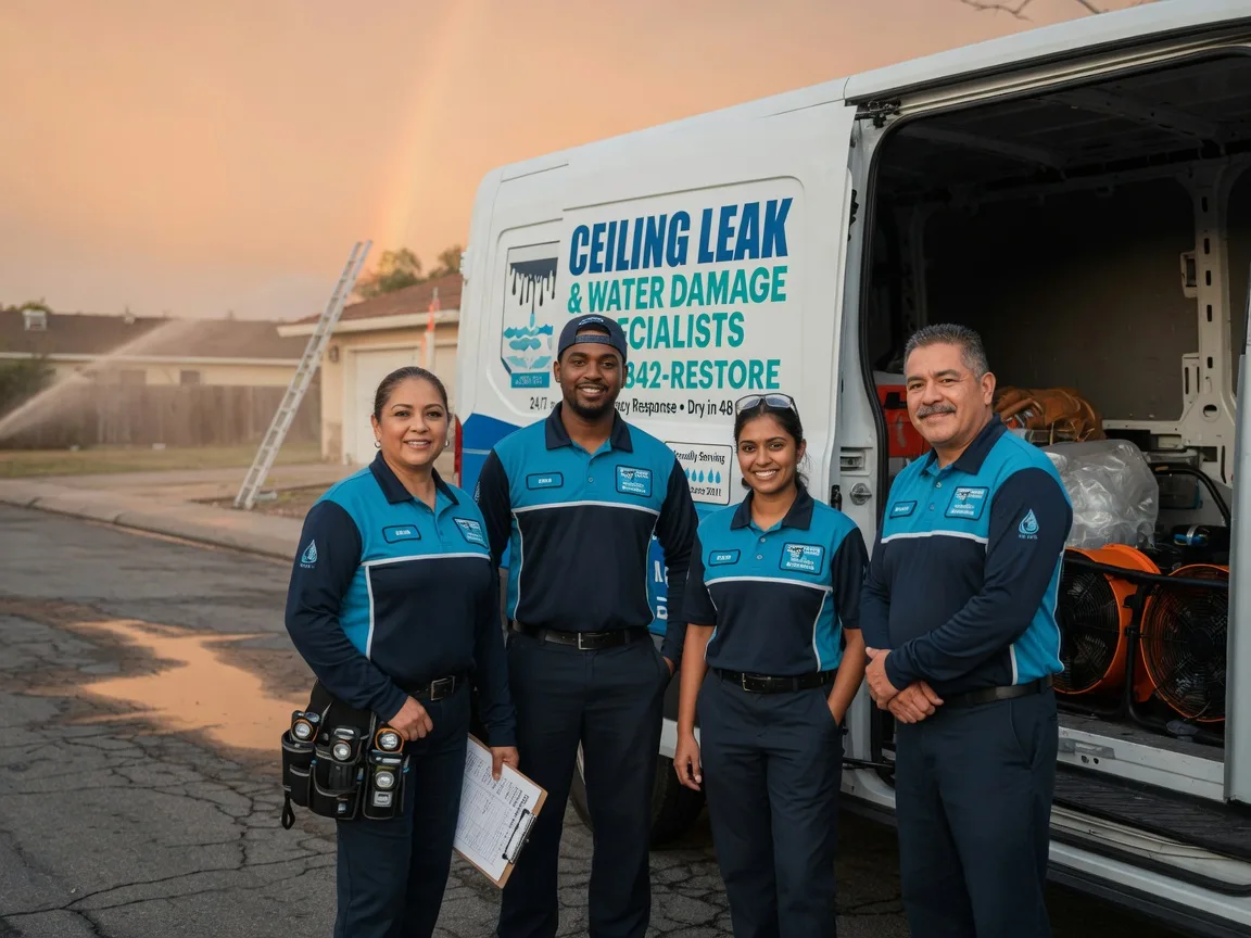 Ceiling Leak Cleanup company in Nelsonia, VA