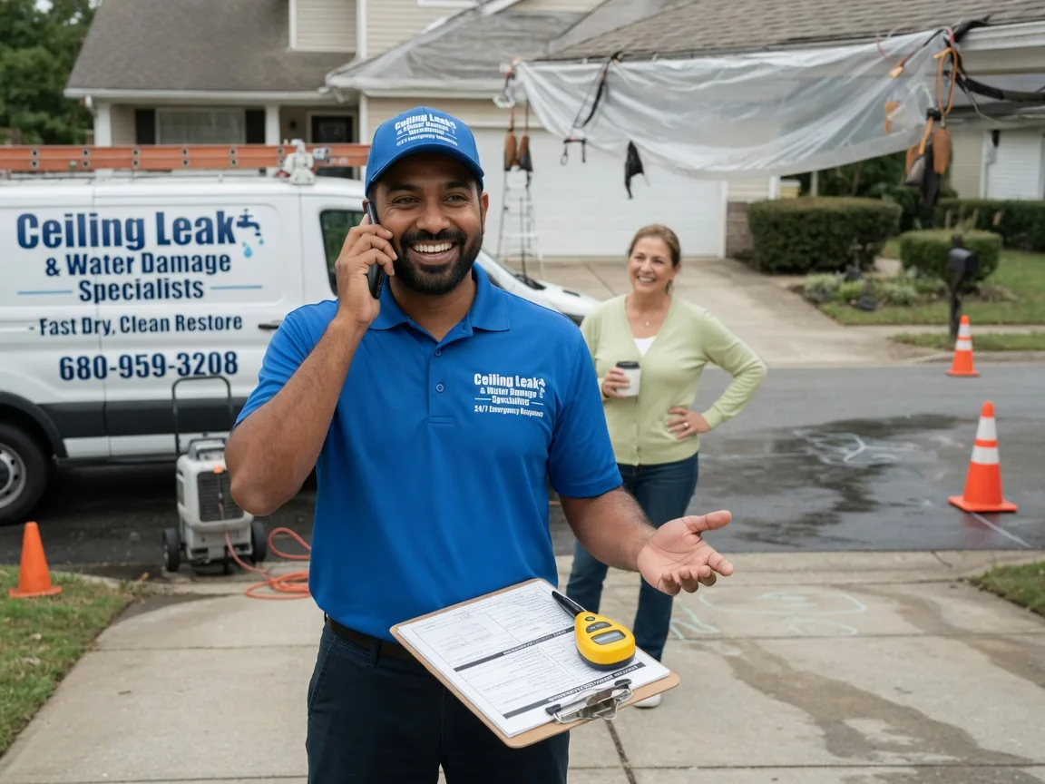 Ceiling Leak Cleanup Nelsonia, VA FAQs