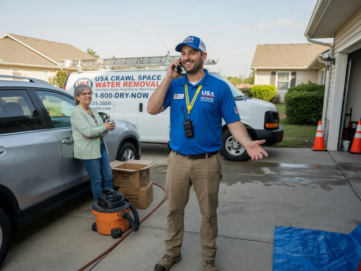 Crawl Space Water Removal Nelsonia, VA FAQs